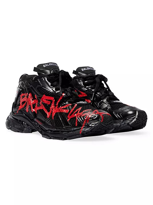 Balenciaga  Runner Graffiti Sneakers