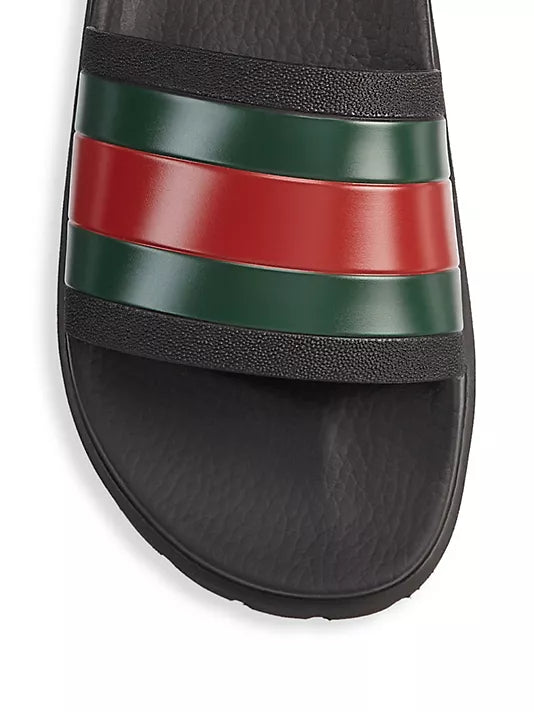 Gucci  Web Slide Sandals