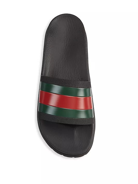 Gucci  Web Slide Sandals