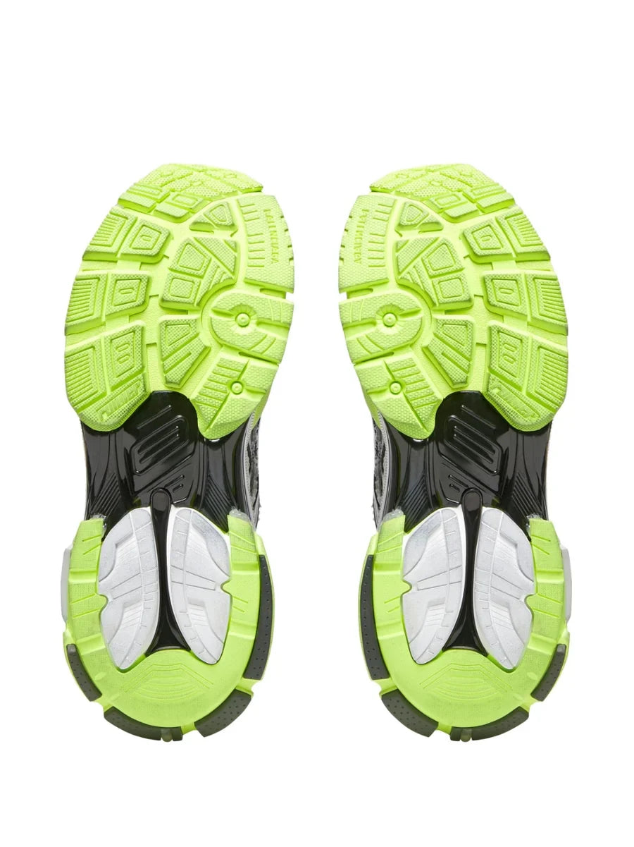 BALENCIAGA Men's Silver Low-Top Sneakers for FW23 Season