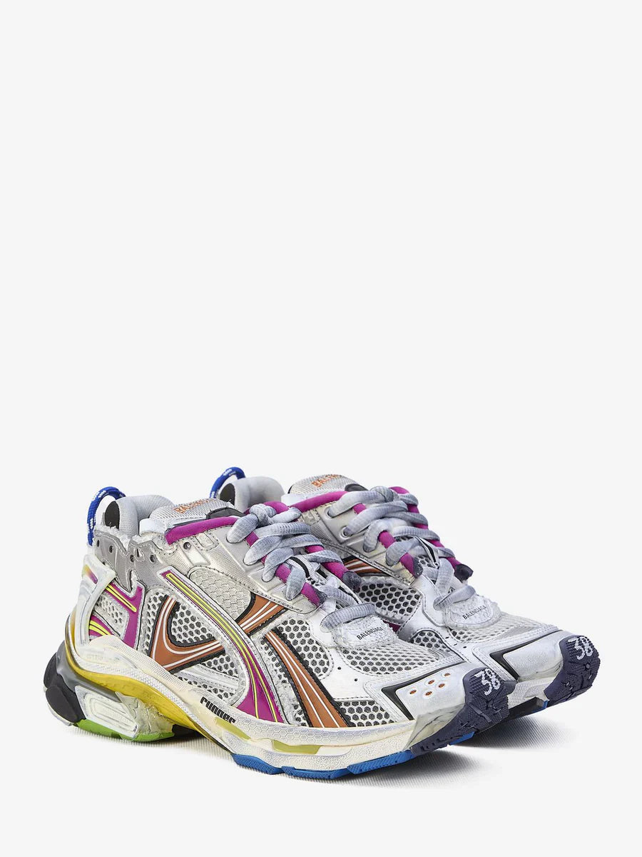 BALENCIAGA Worn-Out Effect Runner Sneakers