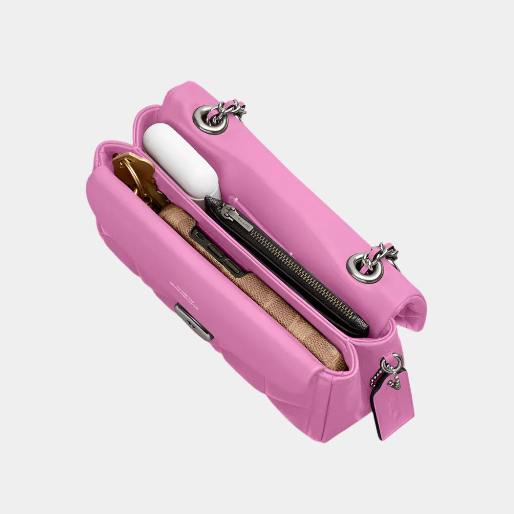 Coach Quilted Pillow Tabby Shoulder Bag – Fuchsia