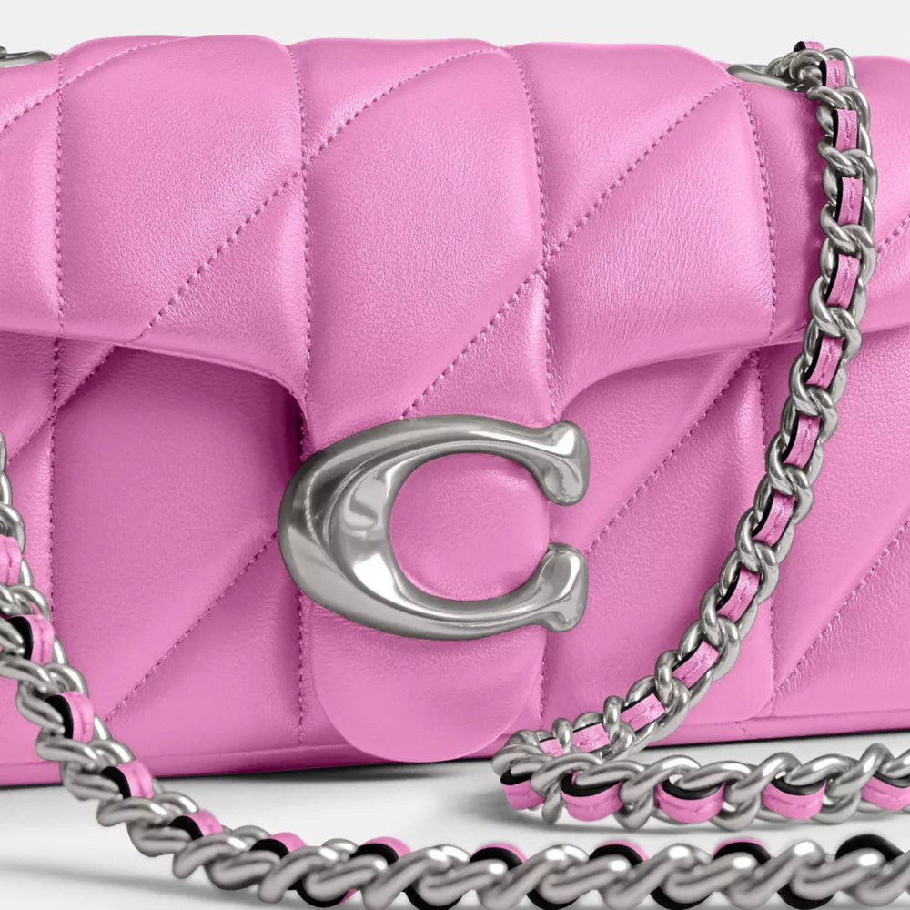 Coach Quilted Pillow Tabby Shoulder Bag – Fuchsia